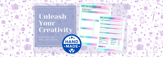 Unleash Your Creativity: 7 Printable Planners for Arts and Crafts Enthusiasts