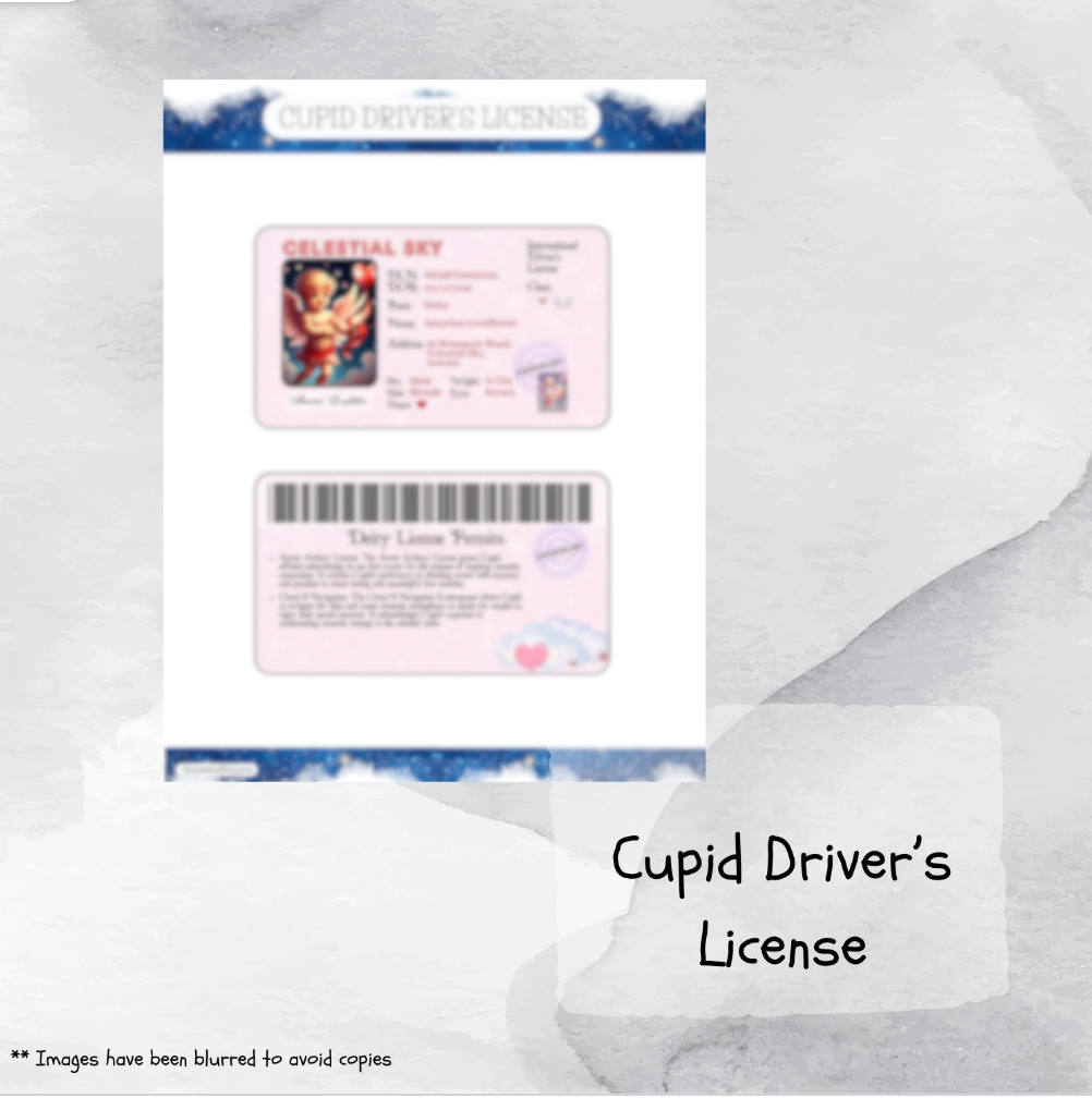 Mythical Creature Licenses for Creative Projects, Fairy Tale Certificates for Children's Events