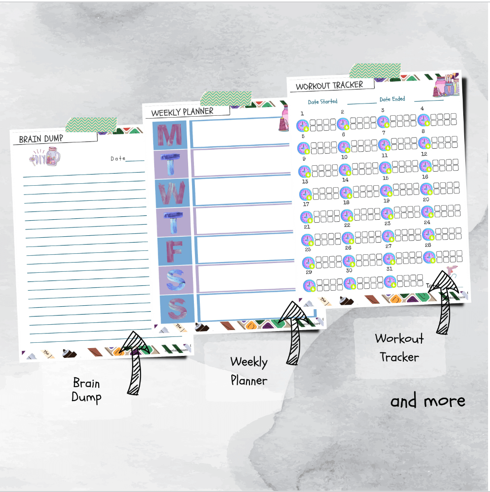 Ultimate Crafter Daily Planner Printable Organizer