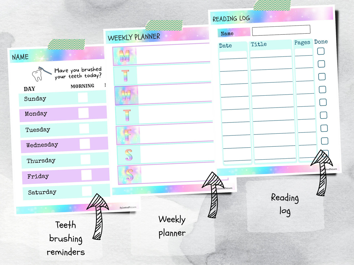 Printable To-Do Lists for Kids to Manage Their Daily Tasks, Kids Organization Charts