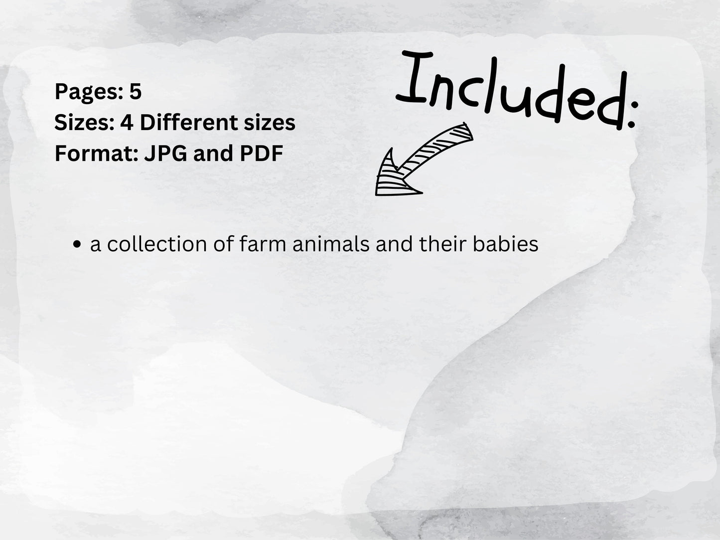 37 Farm Animals & Their Babies Flashcards