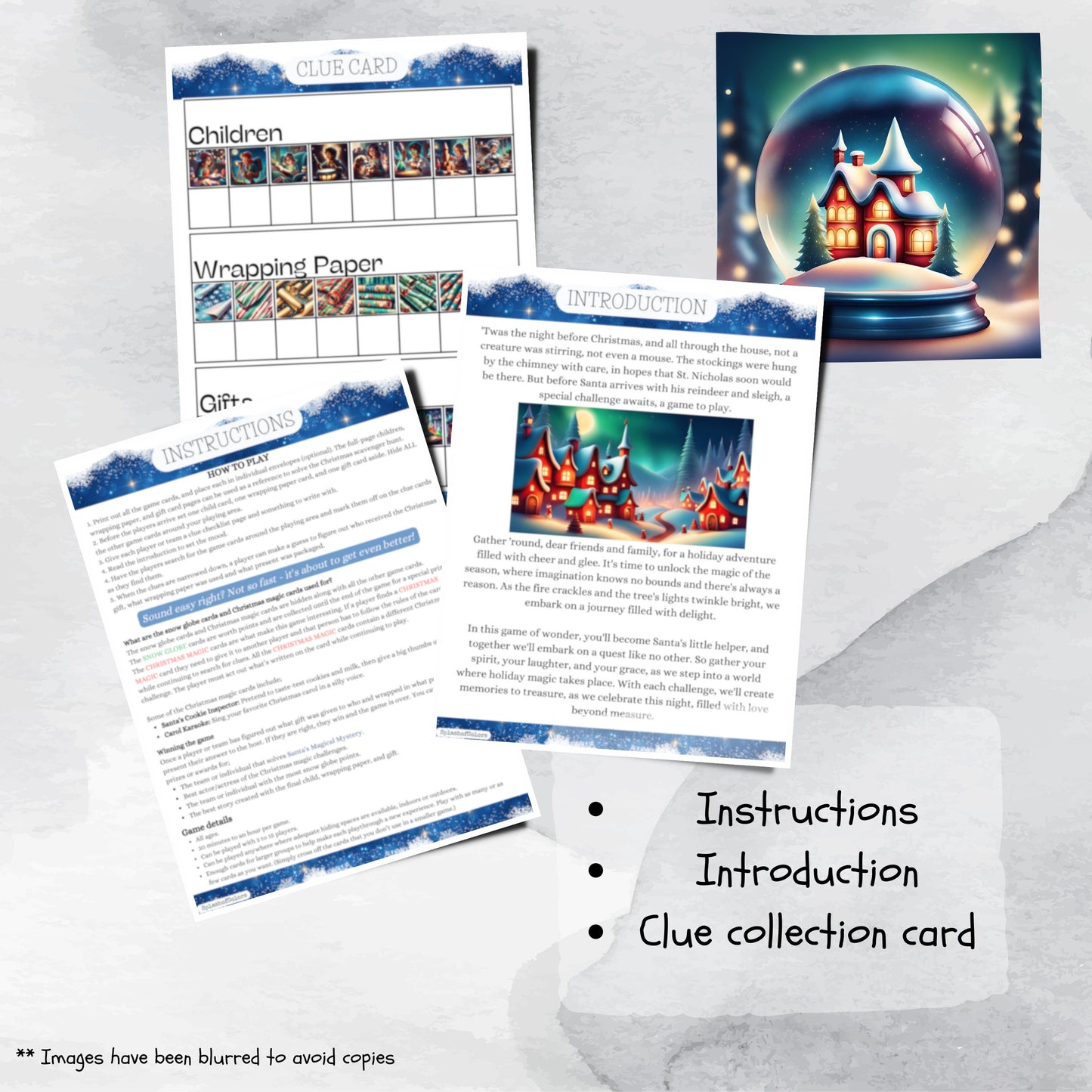 Santa's Magical Mystery: A Holiday Scavenger Hunt