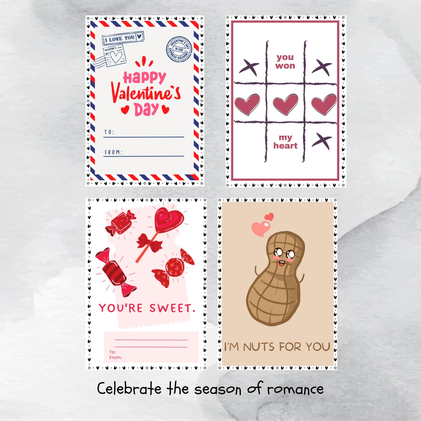 DIY Romance: Personalized Printable Cards for a Memorable Valentine's Day